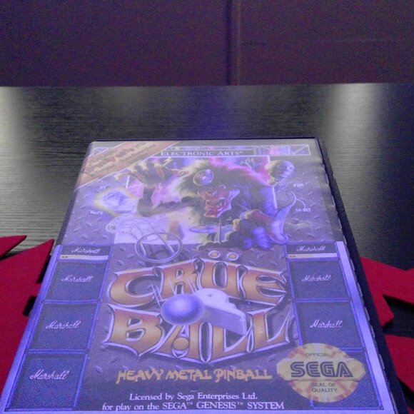 For Sale: Crüe Ball: Heavy Metal Pinball - SEGA Genesis